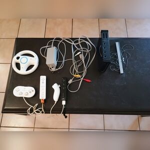 Wii Gaming Console with Accessories - Black